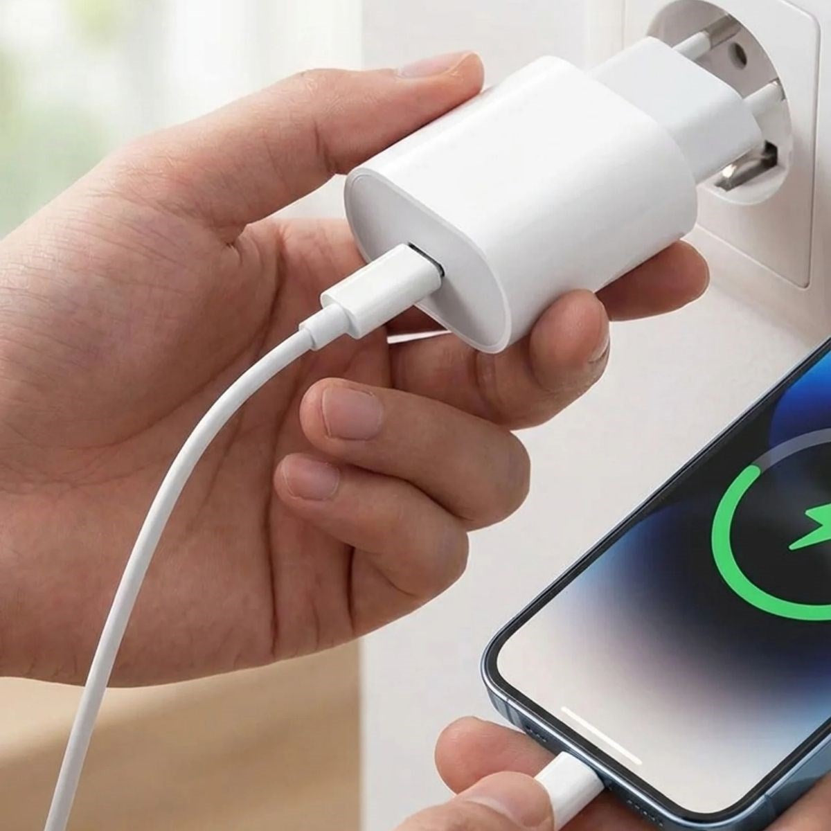 BUFFER 20W Hızlı Şarj Adaptörü USB-C to Lightning Kablolu – PD Destekli Süper Hızlı Şarj Cihazı