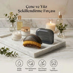 Lenf Drenaj ve Yüz Bakım Fırçası – Çok Fonksiyonlu Yumuşak Kıllı Yüz Masajı, Cilt Temizleme ve Çene Hattı Bakım Aparatı (Kutulu)