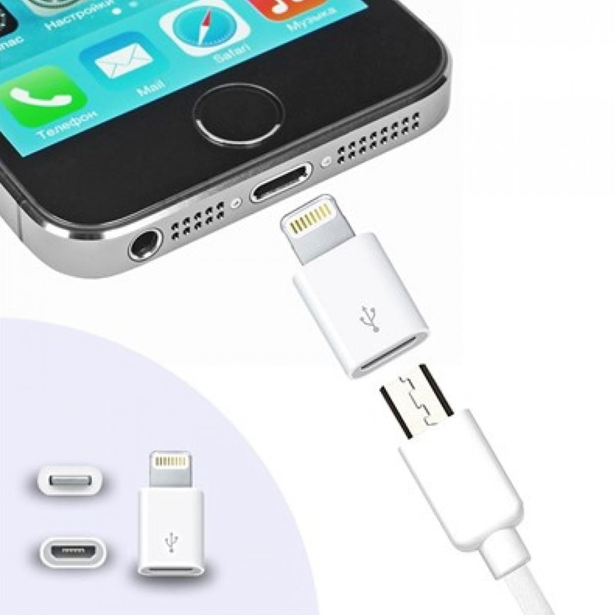 BUFFER Apple iPhone / iPad Micro Usb Dönüştürücü Adaptör OTG Aparat