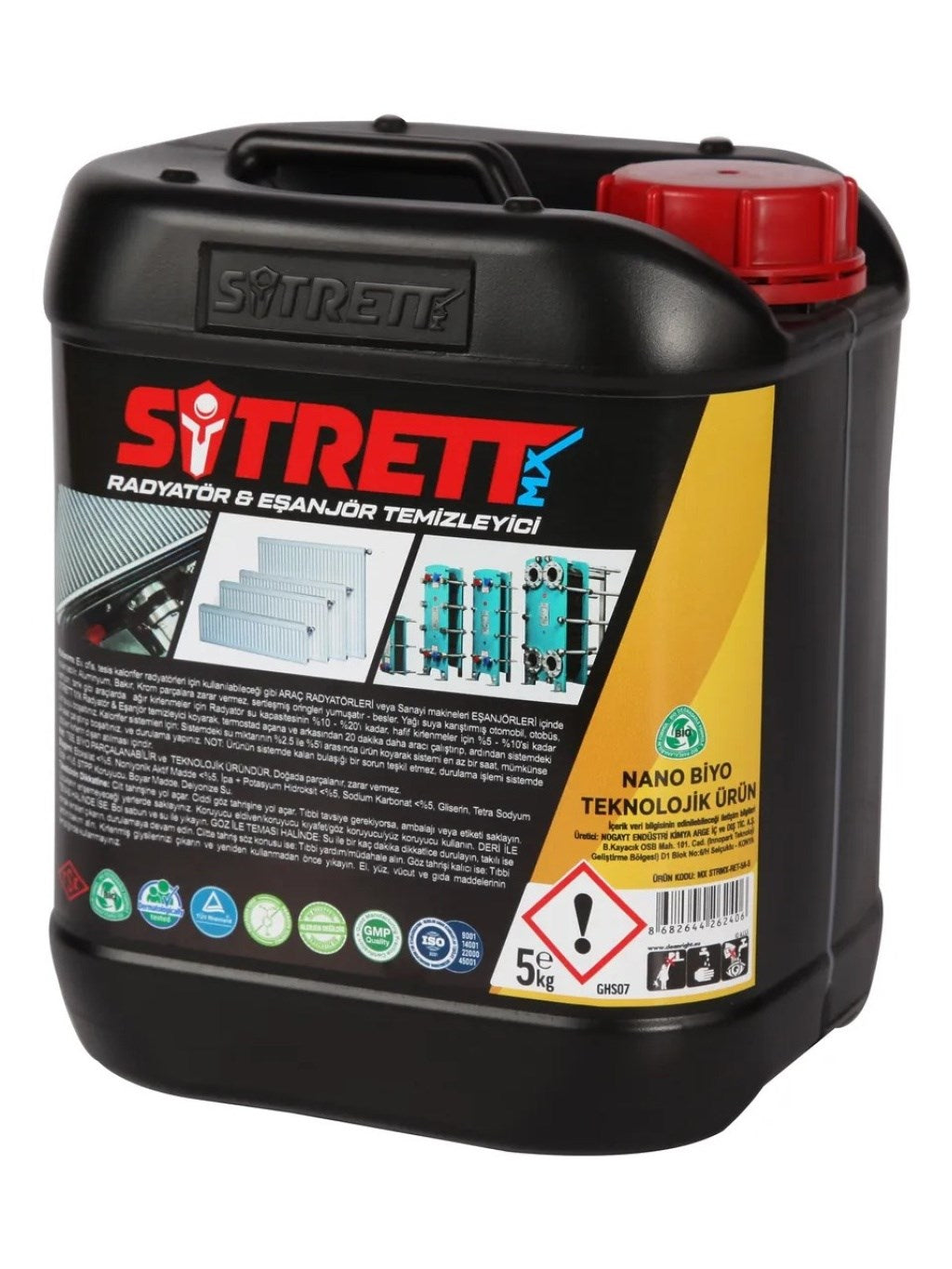 SİTRETT MX Radyatör & Eşanjör Temizleyici Endüstriyel 5 Kg