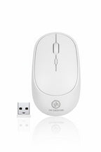 Beyaz Renkli Ergonomik Sessiz Kablosuz Mouse – USB Alıcılı, Ofis ve Oyun İçin Konforlu Bilgisayar Faresi MS6310