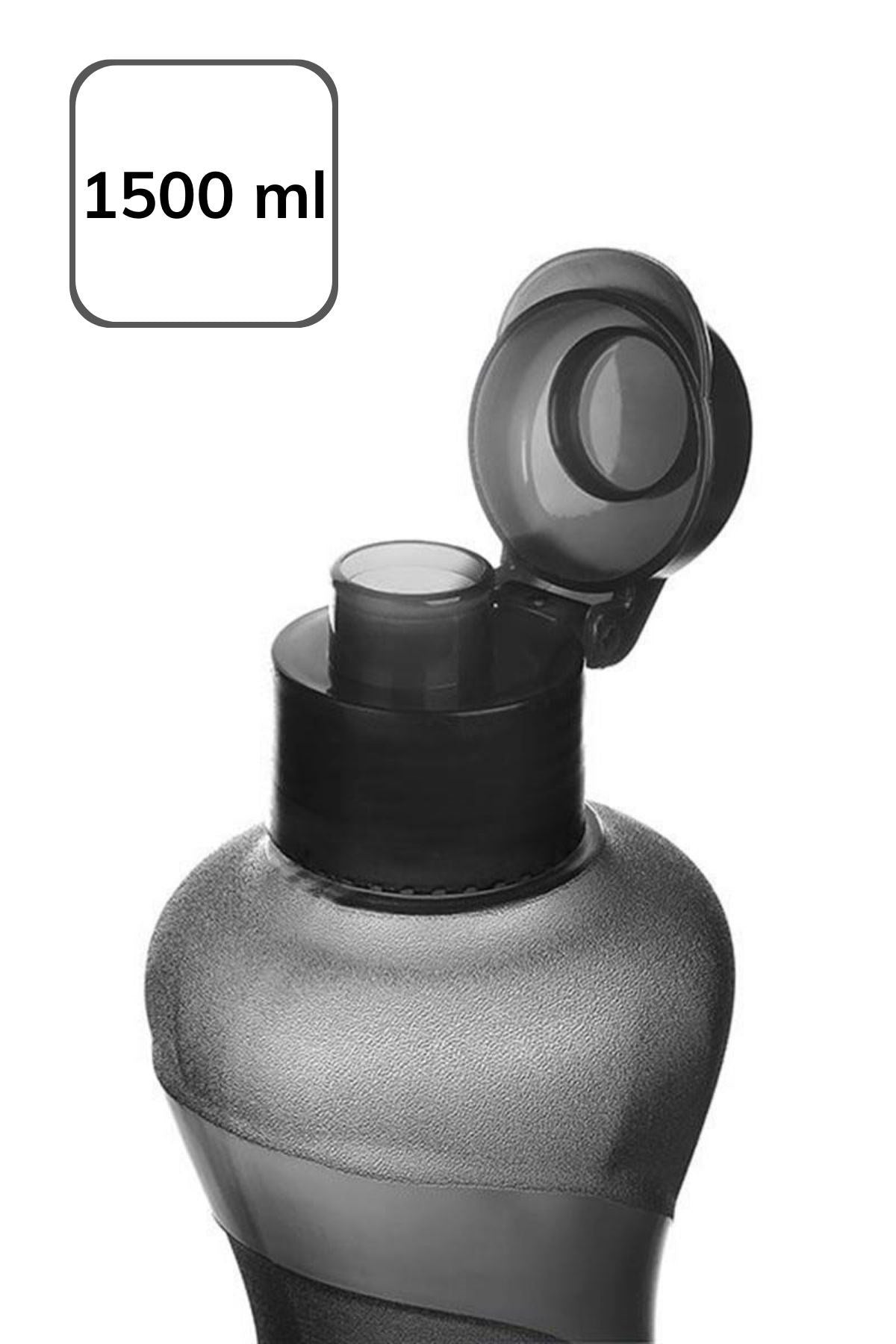 BUFFER 1500ML Kapasiteli Sporcu Tipi Suluk Pratik El Matarası
