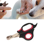 Büyük Irk Köpek Kedi Çelik Uçlu Evcil Hayvan Tırnak Makası Pati Bakım Aleti Ergonomik Kaymaz