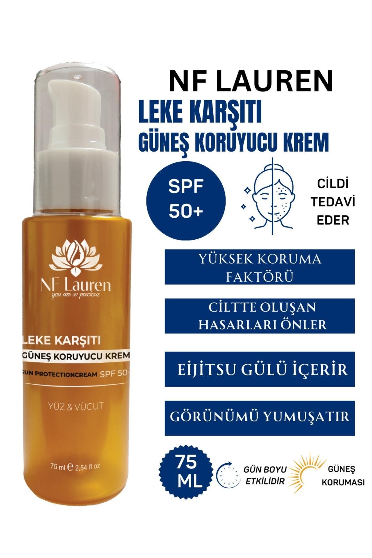 LEKE KARŞITI GÜNEŞ KORUYUCU KREM - 75 ML