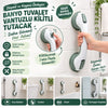 Düşme Ve Kayma Önleyici Banyo Tuvalet Vantuzlu Kilitli Tutacak