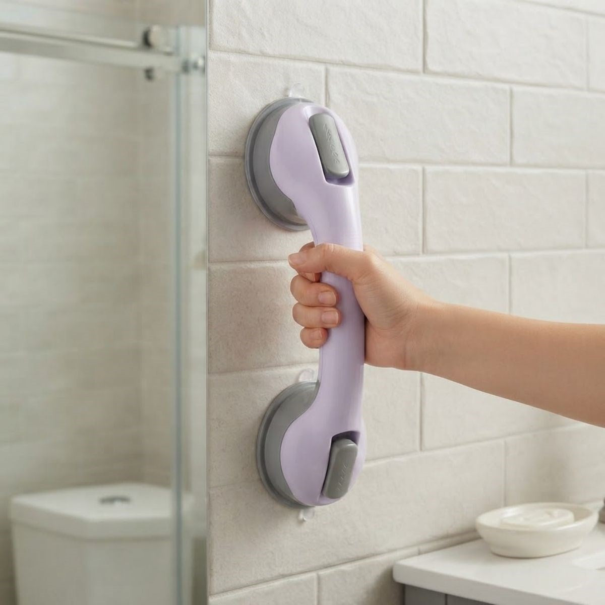 Düşme Ve Kayma Önleyici Banyo Tuvalet Vantuzlu Kilitli Tutacak
