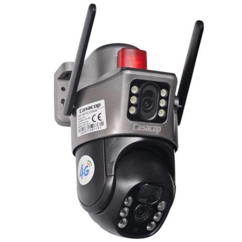 3+3 MP SİM KARTLI SOLAR KABLOSUZ GÜVENLİK KAMERASI BS-2084