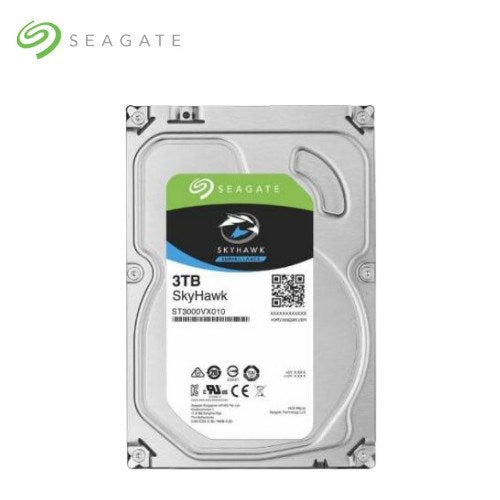 Seagate SkyHawk ST3000VX010 3 TB 3.5" 5900 RPM 64 MB SATA 3 GÜVENLİK DİSKİ