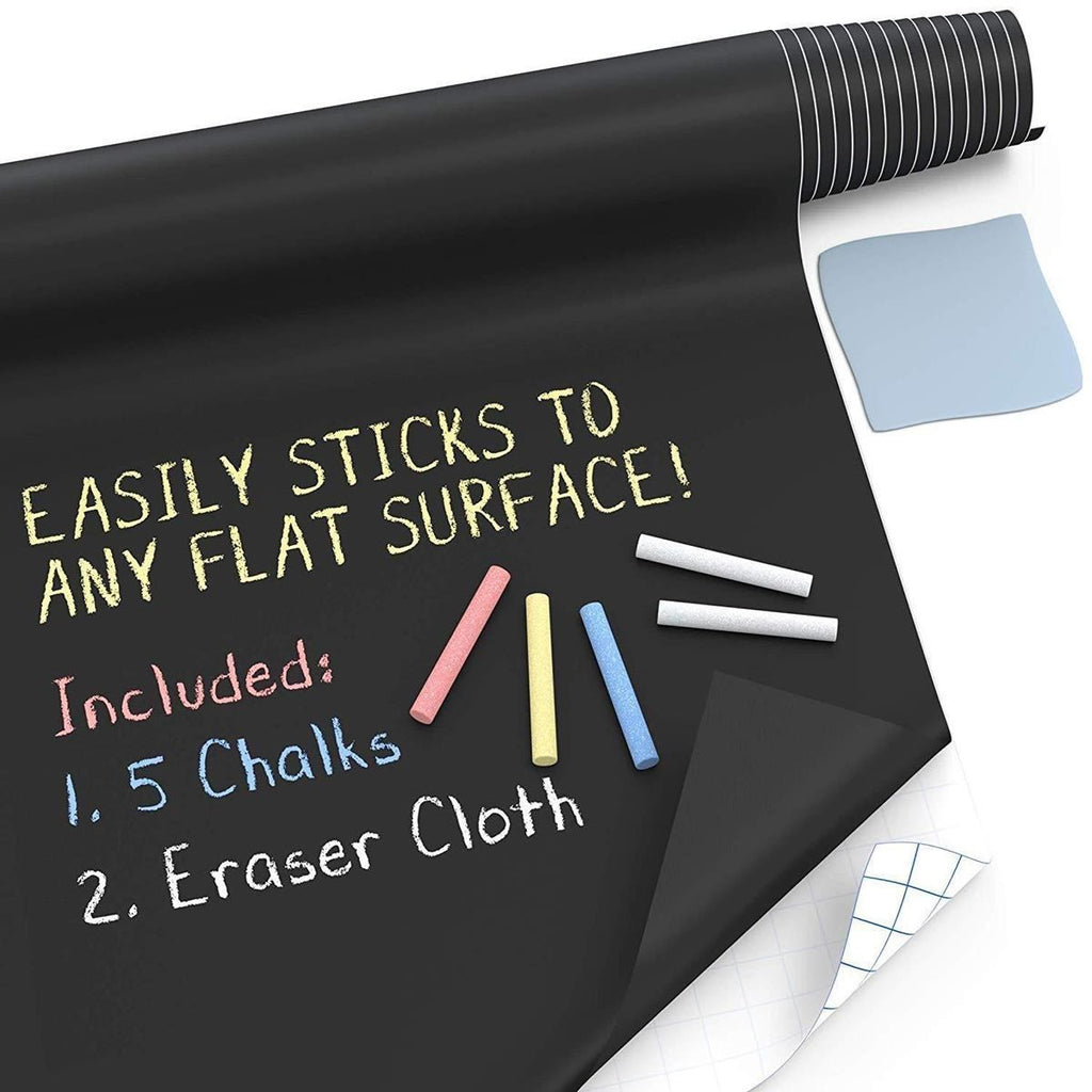 BUFFER Sticker Rulo Yapışkanlı Çocuk Yazı Yazma Tahtası Yazı Yazma Sticker