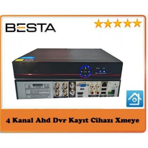 AHD DVR 4 Kanal Kamera Kayıt Cihazı - Xmeye KD-604HD
