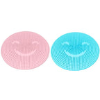 Silikon Fırçalı Banyo Masaj Matı ve Ayaklar için Topuk Masaj Paspası