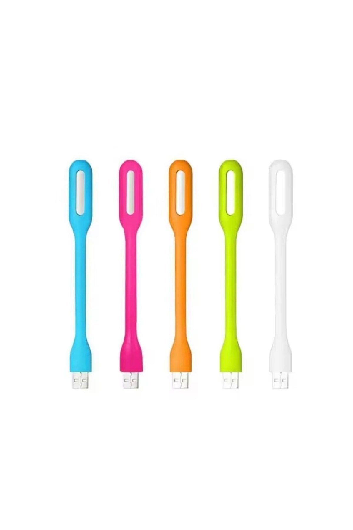 USB Mini LED Lamba 4’Adet Paket – Esnek ve Taşınabilir Gece Lambası