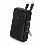 20000mAh Solar Powerbank – Dahili USB, Micro USB, Type-C ve Lightning Kablolu Taşınabilir Şarj Cihazı | 2 USB Çıkışlı