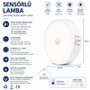 Sensörlü LED Lamba Seti – USB Şarjlı Hareket Sensörlü Manyetik Gece Lambası, Akıllı Aydınlatma 3’lü / 6’lı Set