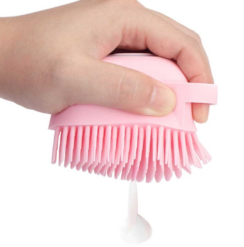 ARE | Çok Amaçlı Hazneli Fırça Kese – Silikon Masaj & Sabun Hazneli