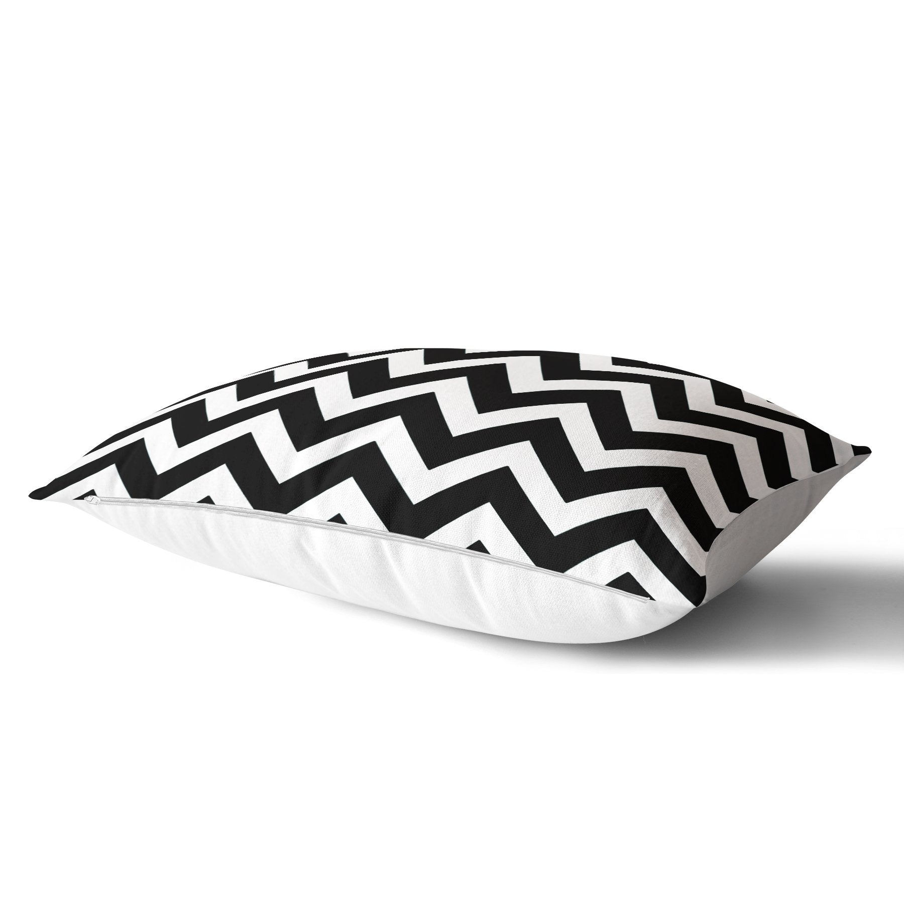 Modern Zigzag Desenli Dijital Baskılı Dekoratif Dikdörtgen Yastık Kırlent Kılıfı - Herseyben.de