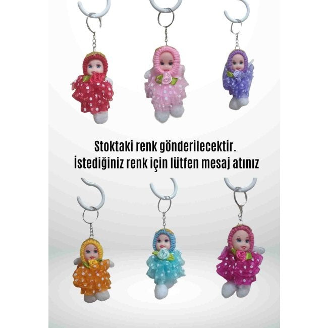 Anahtarlık Bebek Modeli Tütü - Şirin Tasarım
