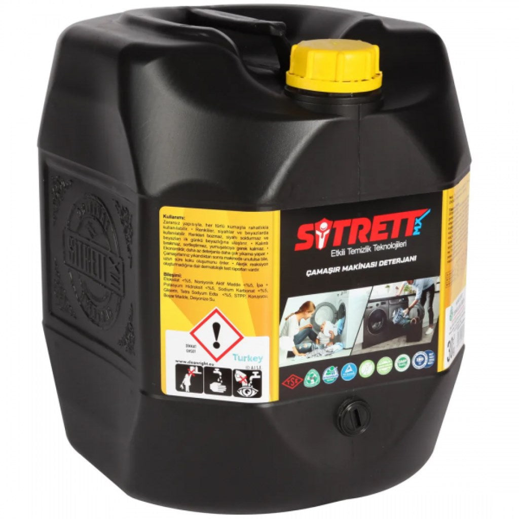 SİTRETT MX Profesyonel Çamaşır Makinesi Deterjanı Endüstriyel 20 Kg