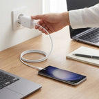 BUFFER 45W Süper Hızlı Şarj Adaptörü USB-C PD 3.0 PPS Fast Charger + 5A Type-C to Type-C Kablo