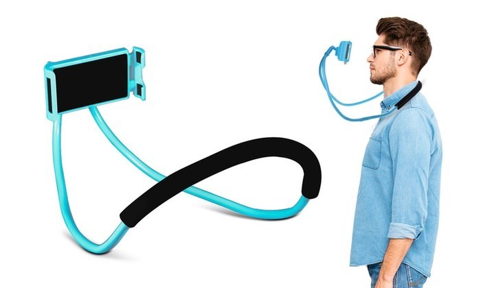 BUFFER Boyuna Asılan Ergonomik 360 Derece Cep Telefonu Tutucu Stand