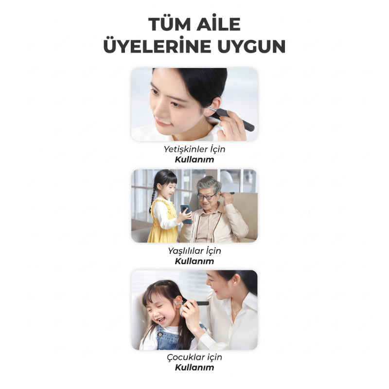 Akıllı Kulak Temizleme Cihazı - Kameralı - WiFi ve Mobil Uygulama Uyumlu — görsel 4