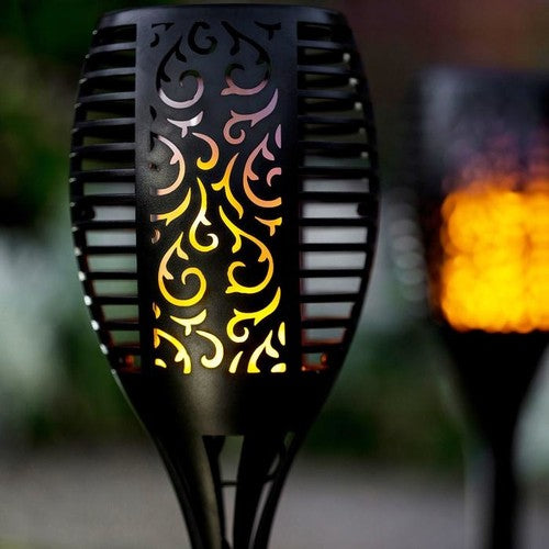 Alev Efektli Solar Bahçe Lambası Small — görsel 3
