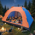 10 Kişilik Otomatik Kurulum Kamp Çadırı – Outdoor , Suya Dayanıklı Hızlı Kurulum Piknik ve Doğa İçin Geniş Aile Çadırı 300x300x170 cm