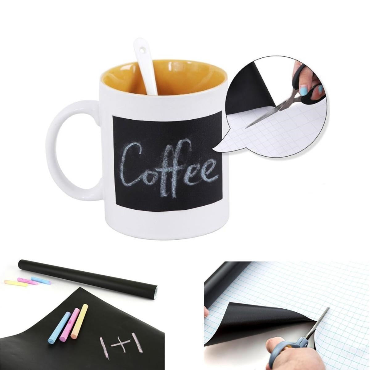 BUFFER Sticker Rulo Yapışkanlı Çocuk Yazı Yazma Tahtası Yazı Yazma Sticker