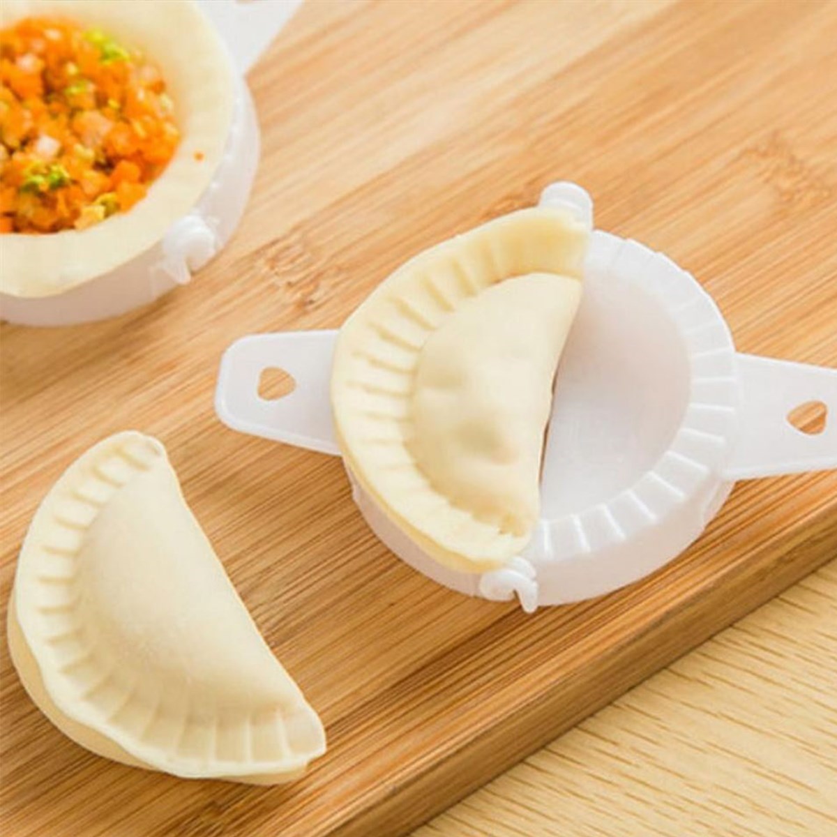 BUFFER 3lü Çiğ börek kurabiye Hamur İşi Ravioli Kesme Kalıbı Aparatı