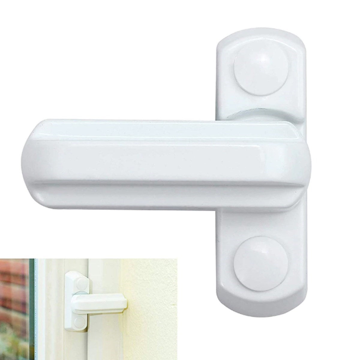BUFFER PVC Pimapen Pencere Cam Balkon Kapısı Güvenli Emniyet Kilidi