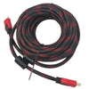 HDMI Kablosu 10 Metre HDTV Bilgisayar Uydu Görüntü Ses Full HD Sargılı Görüntü Aktarma Kablosu