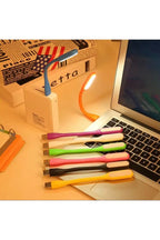 USB Mini LED Lamba 4’Adet Paket – Esnek ve Taşınabilir Gece Lambası