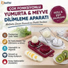 Çok Fonksiyonlu Eşit Yumurta ,Meyve Dilimleyici Kesici Aparat