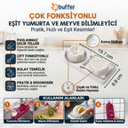 Çok Fonksiyonlu Eşit Yumurta ,Meyve Dilimleyici Kesici Aparat