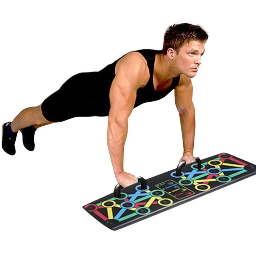 Çok Fonksiyonlu Katlanabilir Şınav Tahtası Platformu Fitness Spor Kondisyon Sağlama Aleti