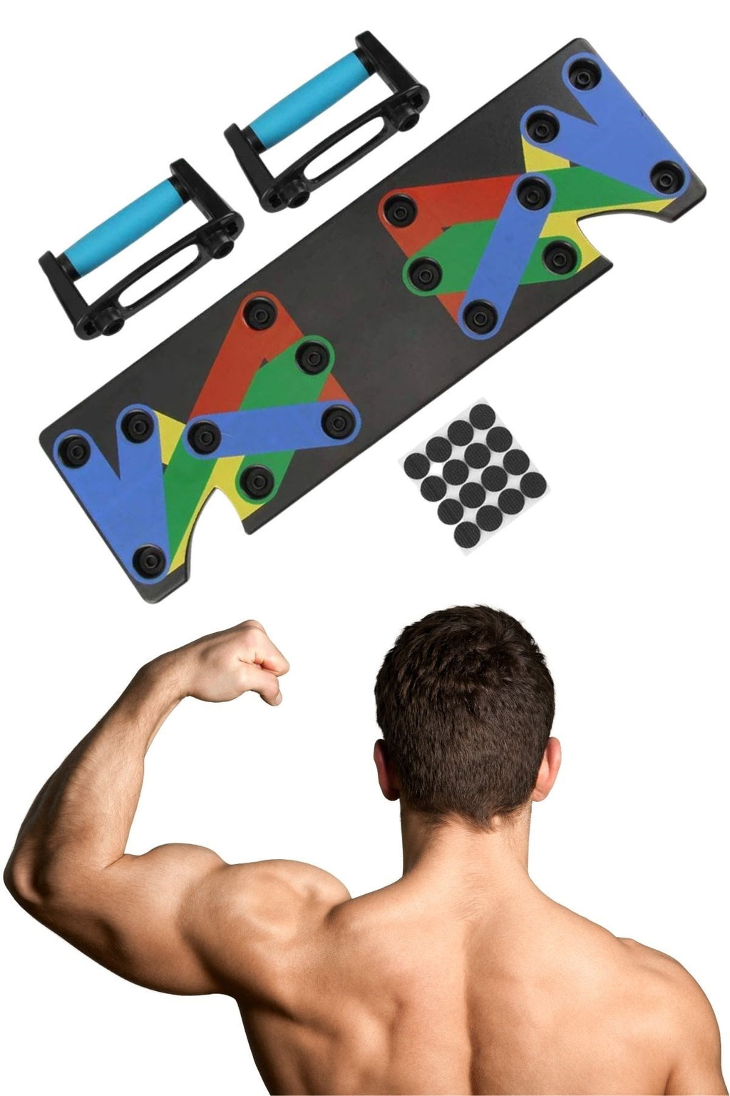 Çok Fonksiyonlu Katlanabilir Şınav Tahtası Platformu Fitness Spor Kondisyon Sağlama Aleti