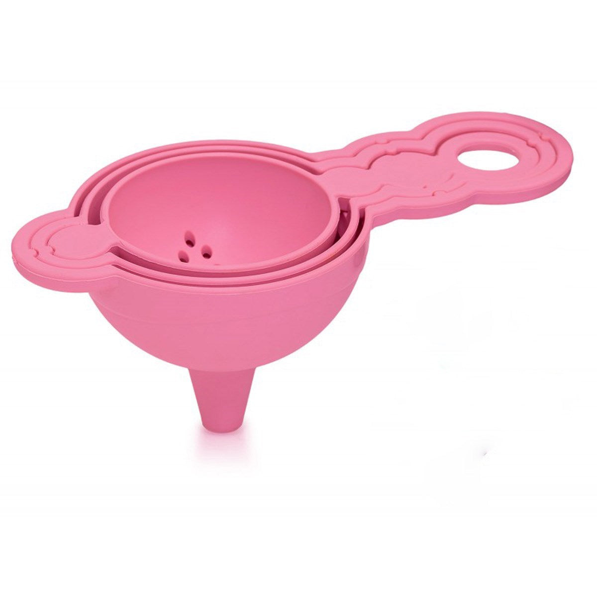 BUFFER Pratik Yumurta Süzgeci Mini Süzgeç Huni Seti Hepsi Bir Arada