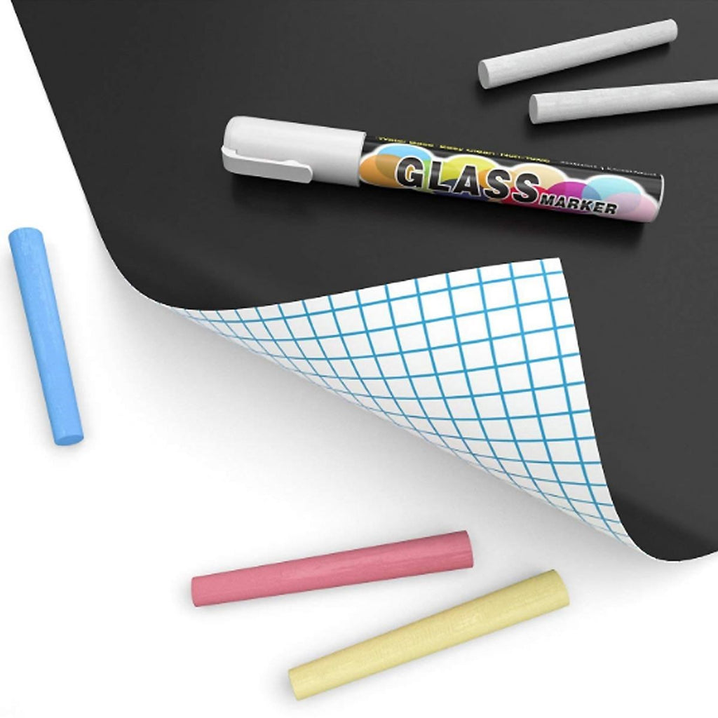 BUFFER Sticker Rulo Yapışkanlı Çocuk Yazı Yazma Tahtası Yazı Yazma Sticker