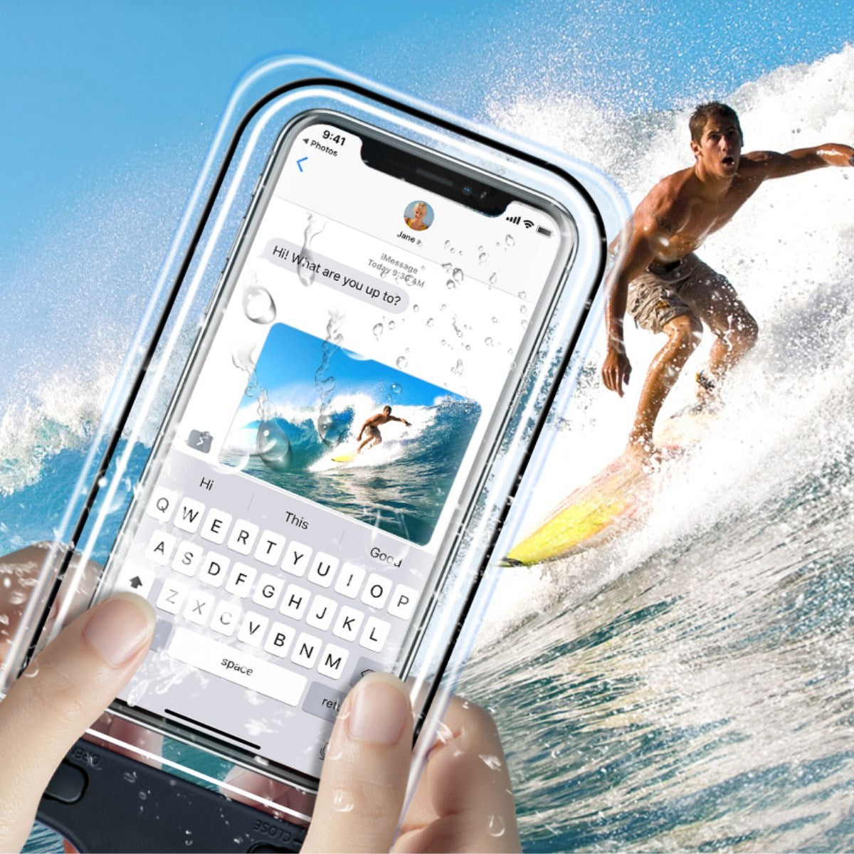 BUFFER Bisiklete Takılan Su ve Yağmur Gerirmez Telefon Kılıfı Universal