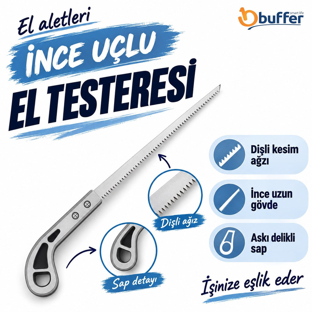 Profesyonel İnce Kıl Testere