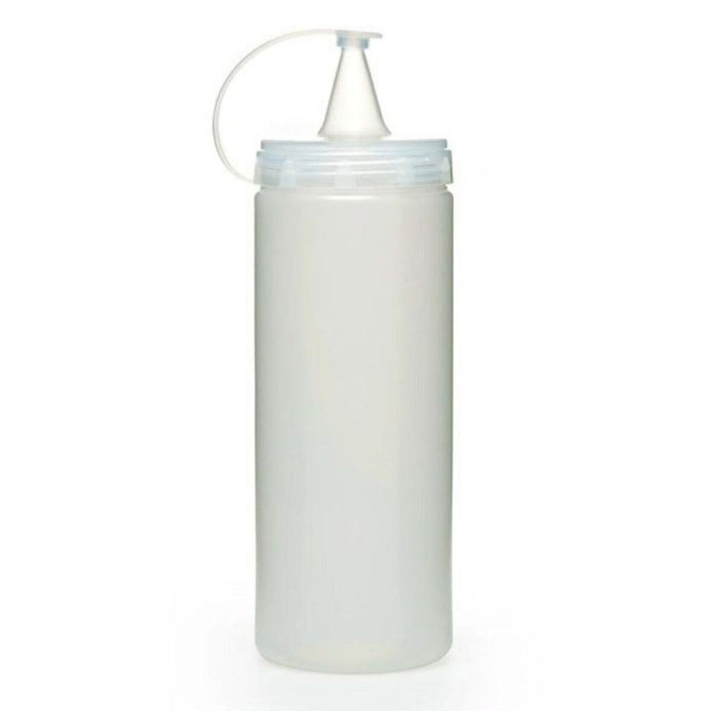 BUFFER Şeffaf Kapaklı Sızdırmaz Yağlık Sosluk Şişesi Plastik Yağdanlık 400 ml AP-9028
