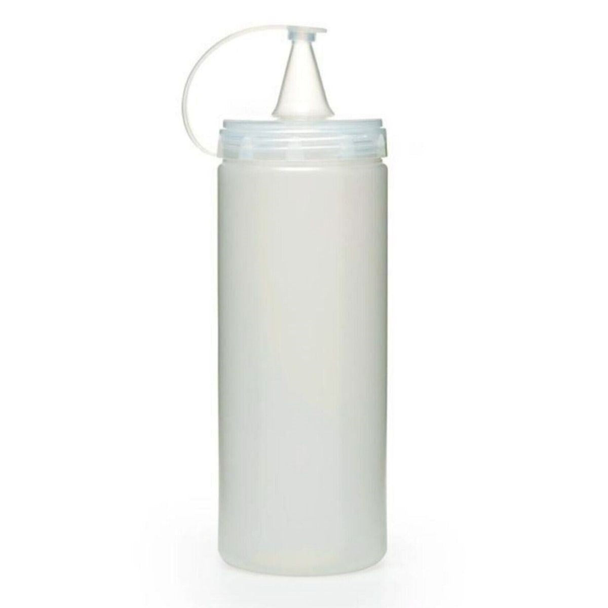 BUFFER Şeffaf Kapaklı Sızdırmaz Yağlık Sosluk Şişesi Plastik Yağdanlık 400 ml AP-9028