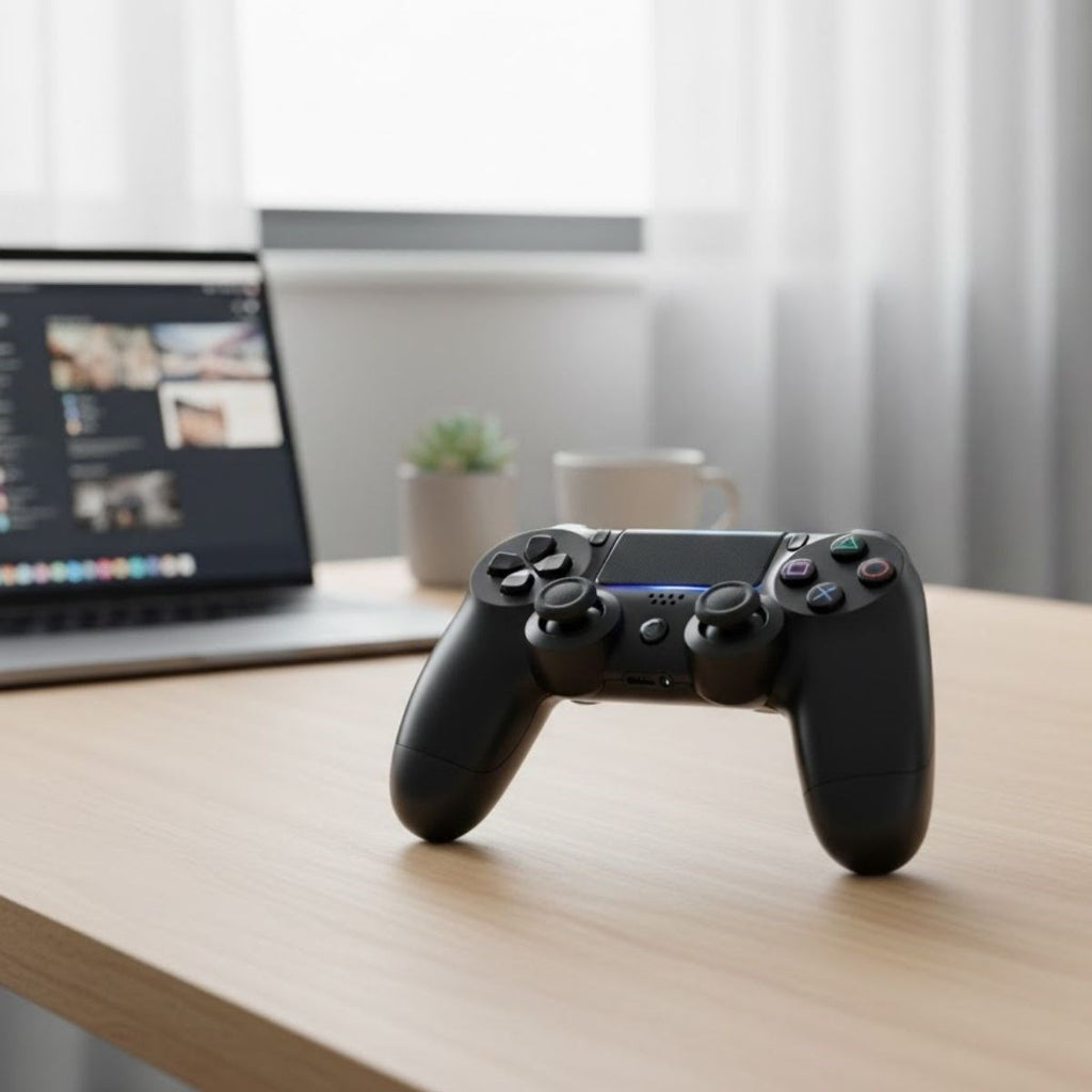 Bluetooth Kablosuz Gamepad – Ergonomik Tutuş, Hassas Analog Joystick, PC & Mobil Uyumlu Oyun Kolu