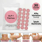 30 Adet Kilo Yönetimi Destek Bantları – İştah Kontrolü ve Günlük Wellness Desteği