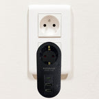 2 USB,1 TYPE-C Girişli 1'li Çocuk Korumalı,Isıya Karşı Dayanıklı 2500Watt Termal Akım Korumalı Priz