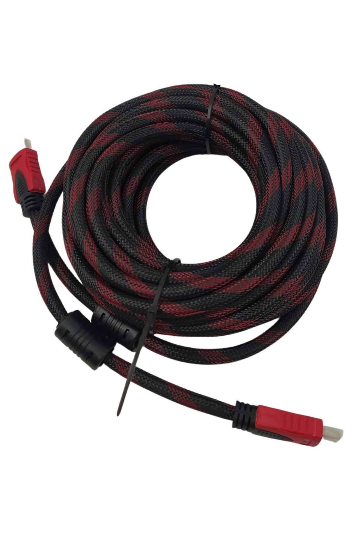 10 Metre HDMI Kablosu HDTV Bilgisayar Uydu Görüntü Ses Full HD Sargılı Görüntü Aktarma Kablosu