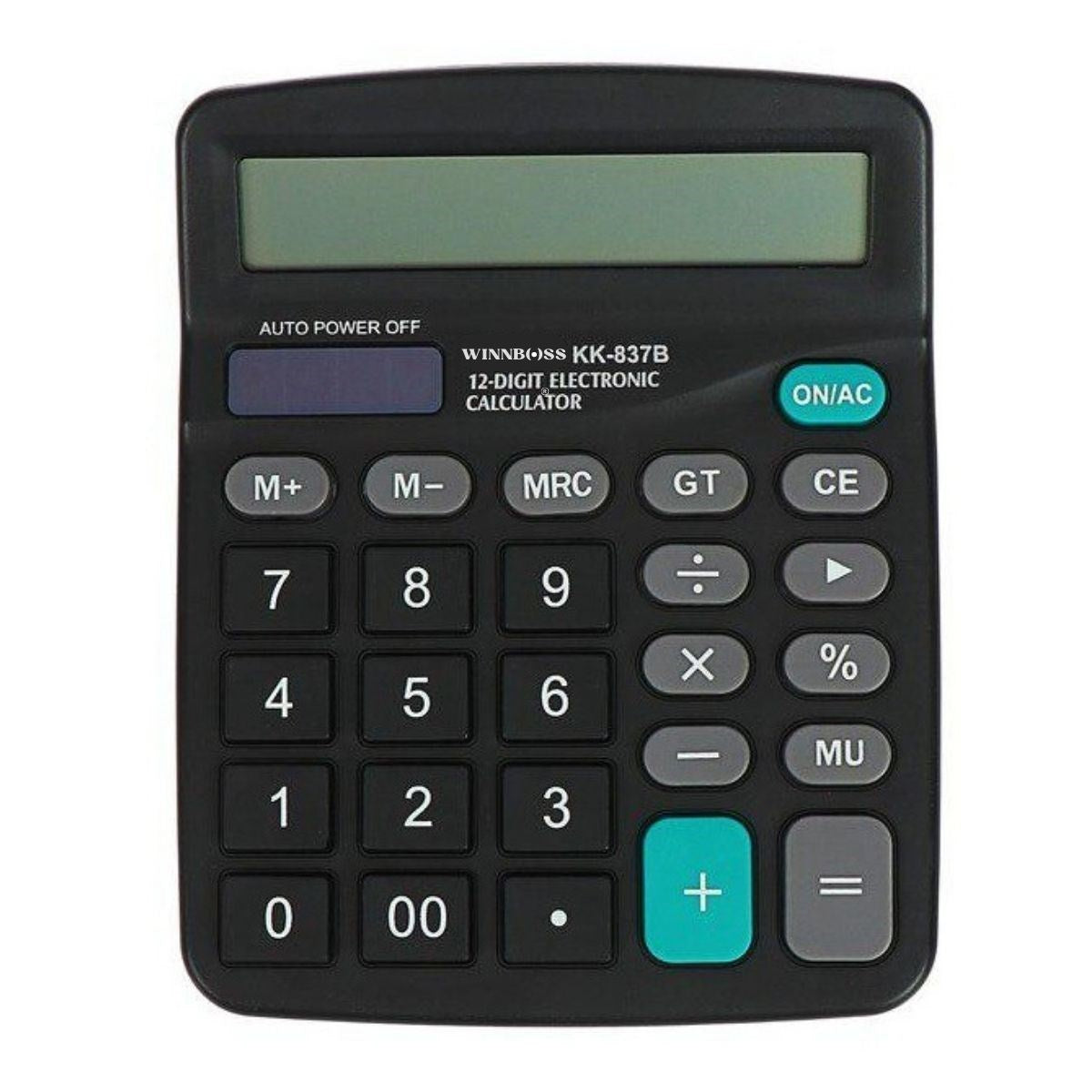 BUFFER Standart Fonksiyonlu 12 Haneli Geniş LCD Ekran,Pill Masaüstü Hesap Makinesi