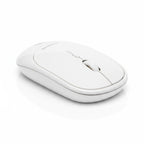 Beyaz Renkli Ergonomik Sessiz Kablosuz Mouse – USB Alıcılı, Ofis ve Oyun İçin Konforlu Bilgisayar Faresi MS6310