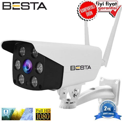 2 MP Çift Antenli Wifi Dış Mekan Güvenlik Kamerası KD-1702