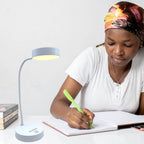 Yuvarlak USBli Dokunmatik 3 Kademeli 360 Derece Özel Göz Korumalı Led Lityum Masa Lambası